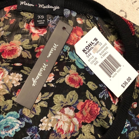 Sheer floral sweater - Picture 7 of 7